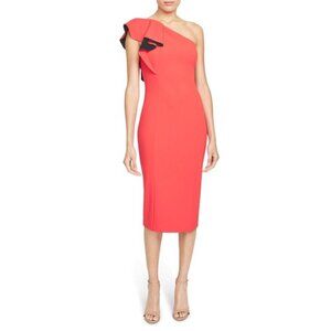 Rachel Roy Collection One Shoulder Ruffle Dress